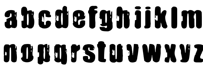 IMMORAL PACT Font LOWERCASE