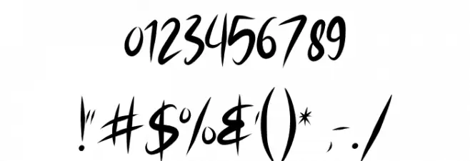 IMMORTAL MELLOW DEMO Font OTHER CHARS