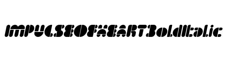 IMPULSE OF HEART Bold Italic  font caratteri gratis