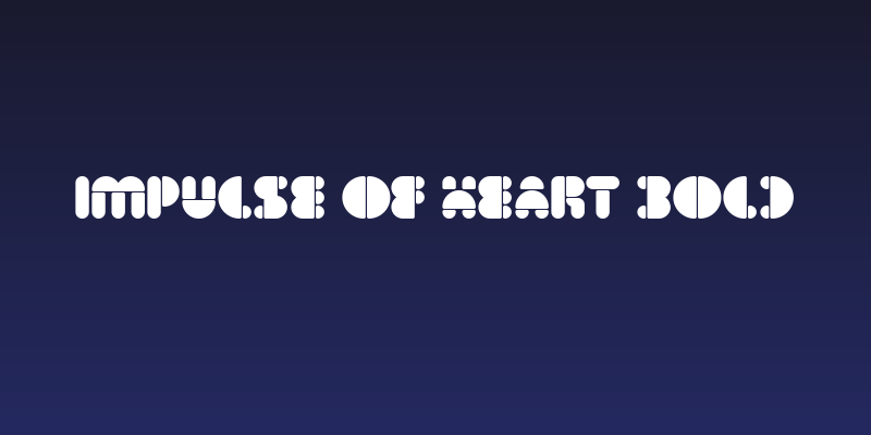 IMPULSE OF HEART Bold Social Header