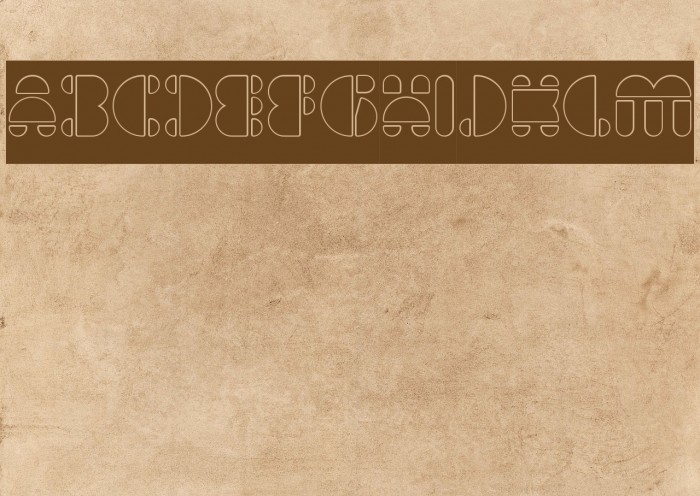 IMPULSE OF HEART-Hollow-Inverse Font examples