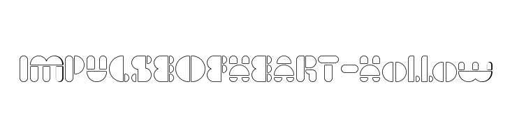 IMPULSE OF HEART-Hollow  font caratteri gratis