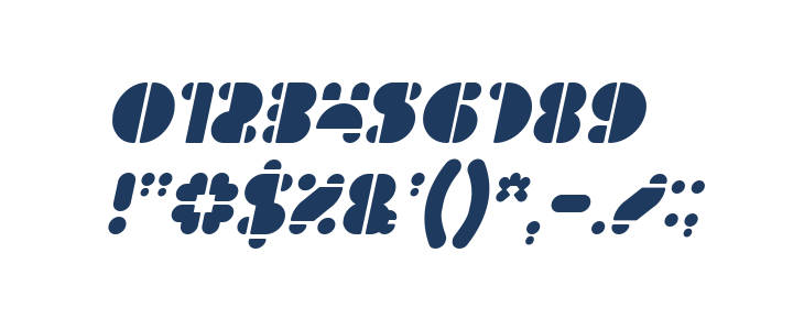 IMPULSE OF HEART Italic Other Characters