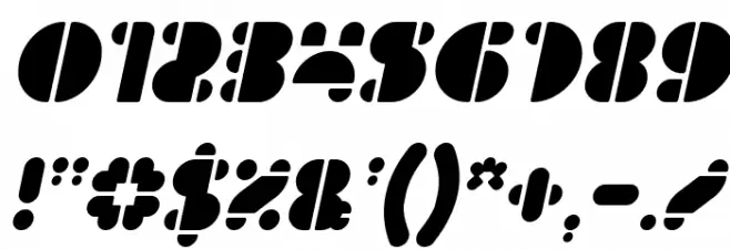 IMPULSE OF HEART Italic Font OTHER CHARS