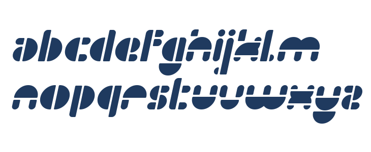 IMPULSE OF HEART Italic Lowercase