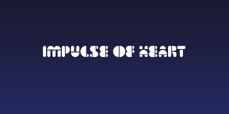 IMPULSE OF HEART Social Header