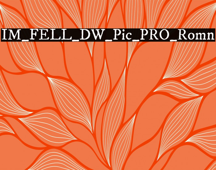 IM_FELL_DW_Pica_PRO_Roman Example 1