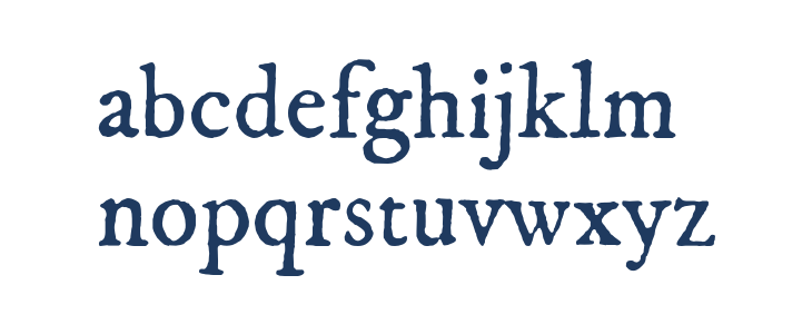 IM_FELL_DW_Pica_PRO_Roman Lowercase