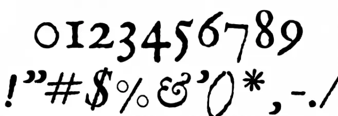 IM_FELL_English_PRO_Italic Font OTHER CHARS