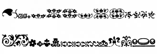 IM_FELL_FLOWERS_2 Schriftart Groß