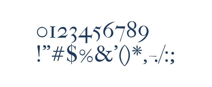 IM_FELL_French_Canon_PRO_Roman Other Characters