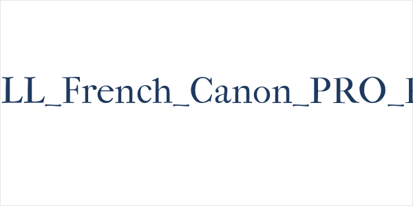 IM_FELL_French_Canon_PRO_Roman Logo