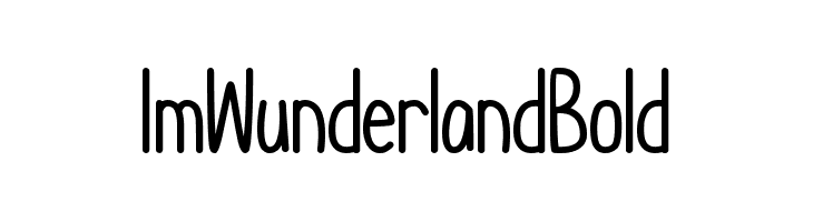 Im Wunderland Bold Font - FFonts.net