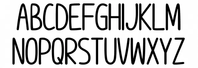 Im Wunderland Bold Font UPPERCASE