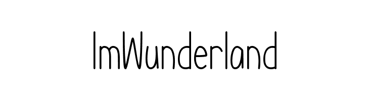 Im Wunderland  Descarca Fonturi Gratis