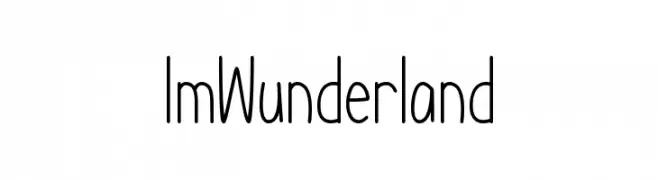 Im Wunderland  Fuentes Gratis Descargar