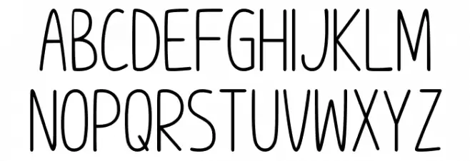 Im Wunderland Schriftart Groß
