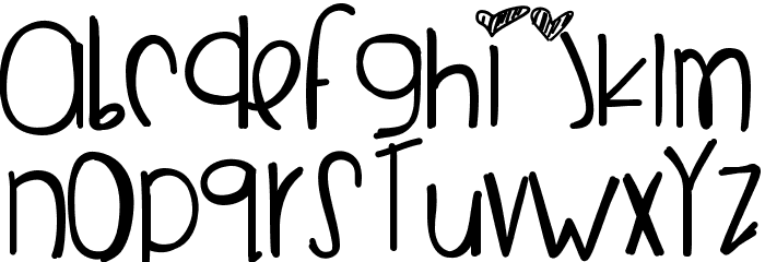 ImInvisible Font LOWERCASE