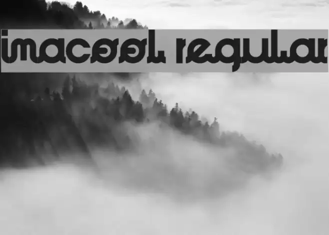 ImaCool Regular Font examples