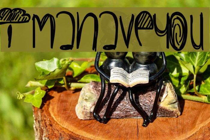 ImaHaveYou Font examples