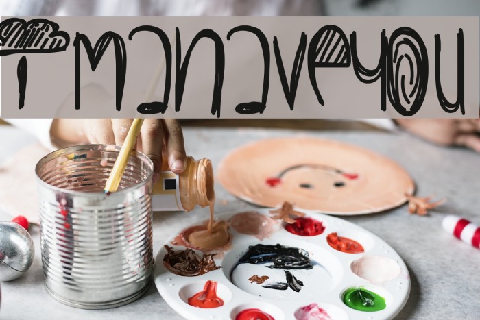ImaHaveYou Font examples
