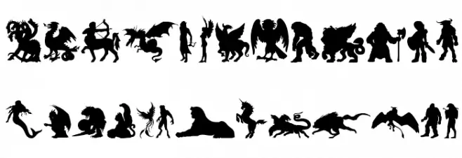 Imaginary Forces 字体 小写