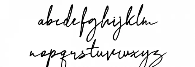 Imaginate Link Schriftart Kleinbuchstaben