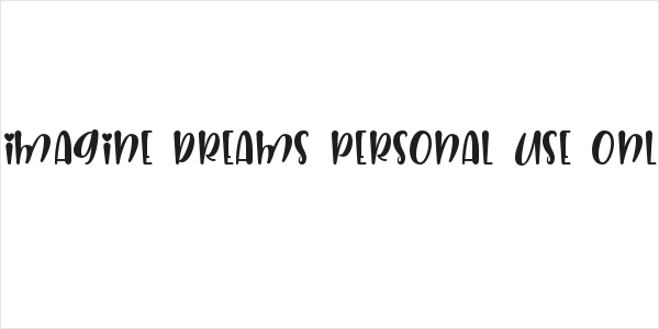 Imagine Dreams Personal Use Onl Logo