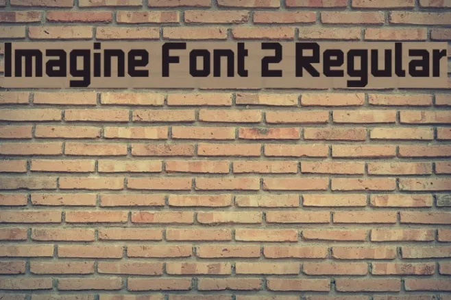 Imagine Font 2 Regular Example 1