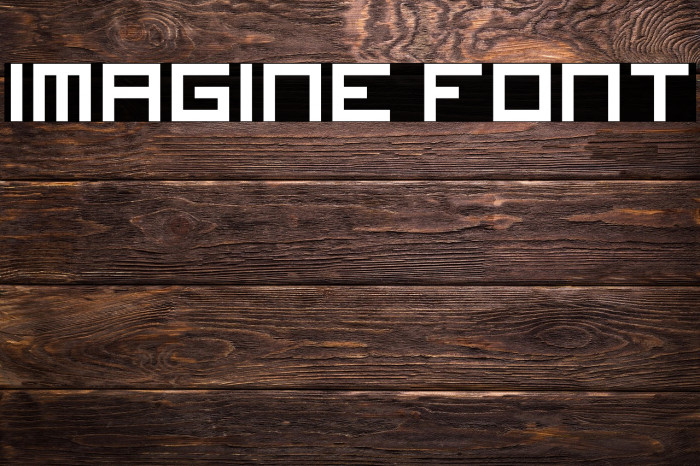 Imagine Font Example 2