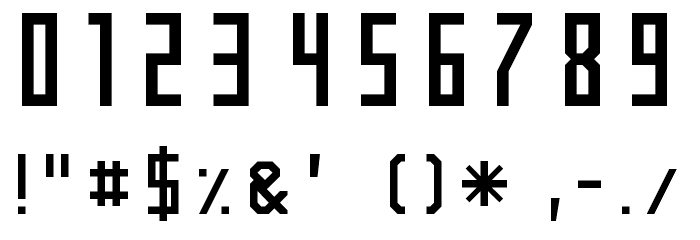 Imagine Slim Extra Font OTHER CHARS