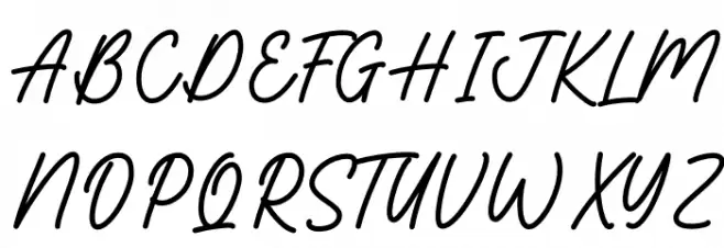 Imagine Schriftart Groß
