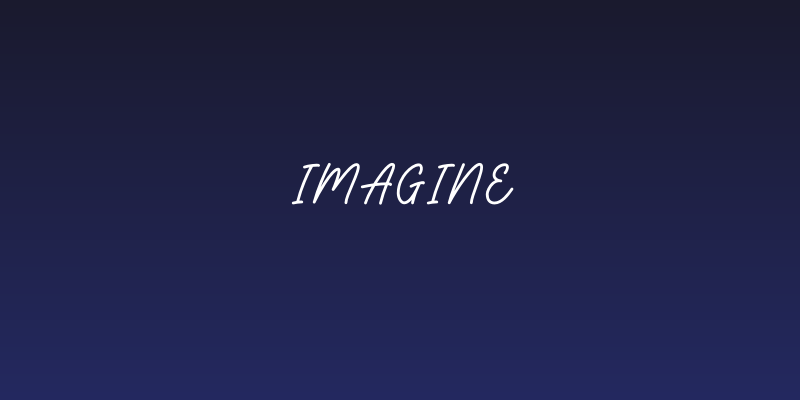 Imagine Social Header