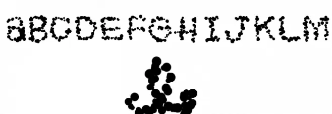 Imaginer Font Alte caractere