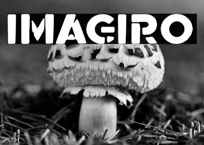 Imagiro Font examples