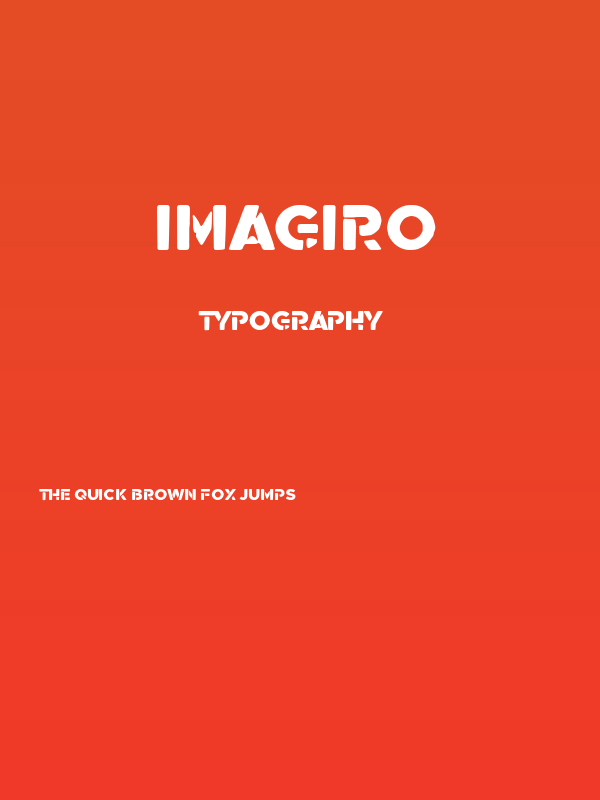 Imagiro Poster