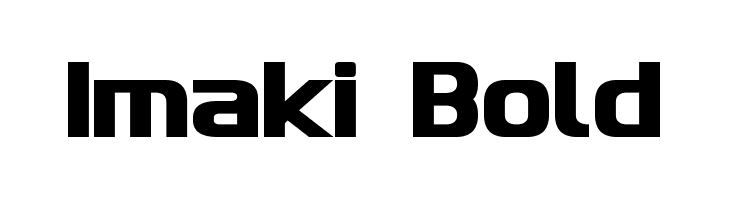 Imaki Bold  Free Fonts Download