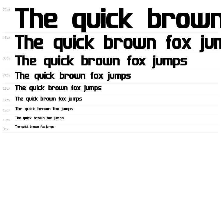 Imaki Condensed Bold Waterfall