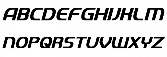 Imaki Italic Шрифта ВЕРХНИЙ