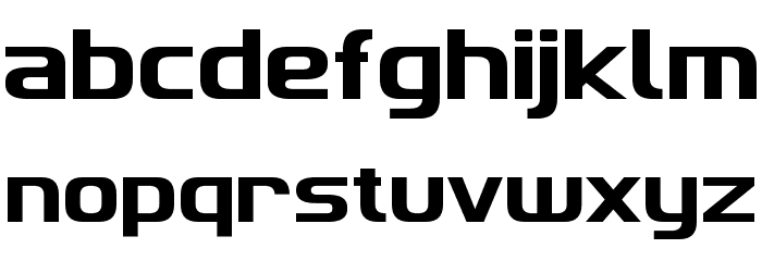 Imaki Font LOWERCASE