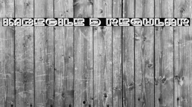 Imbecile 3D Regular Font examples