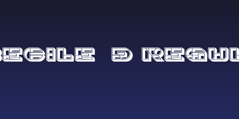 Imbecile 3D Regular Social Header