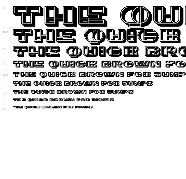 Imbecile 3D Regular Waterfall