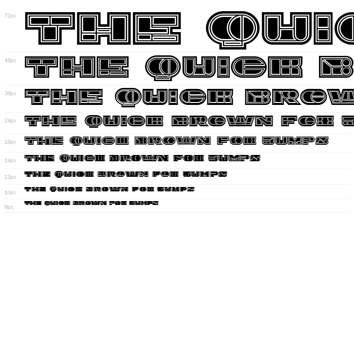 Imbecile Abstract Filled Waterfall