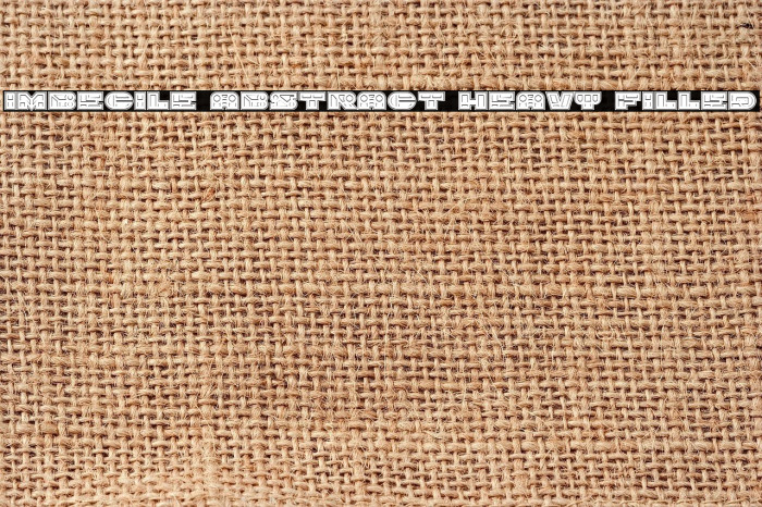 Imbecile Abstract Heavy Filled Example 1