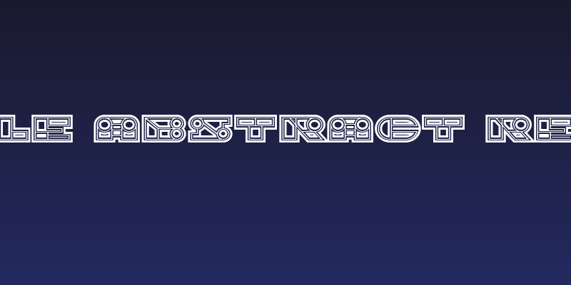 Imbecile Abstract Regular Social Header