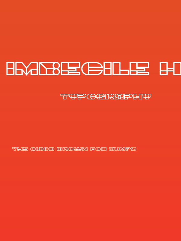 Imbecile Hollow Heavy Poster