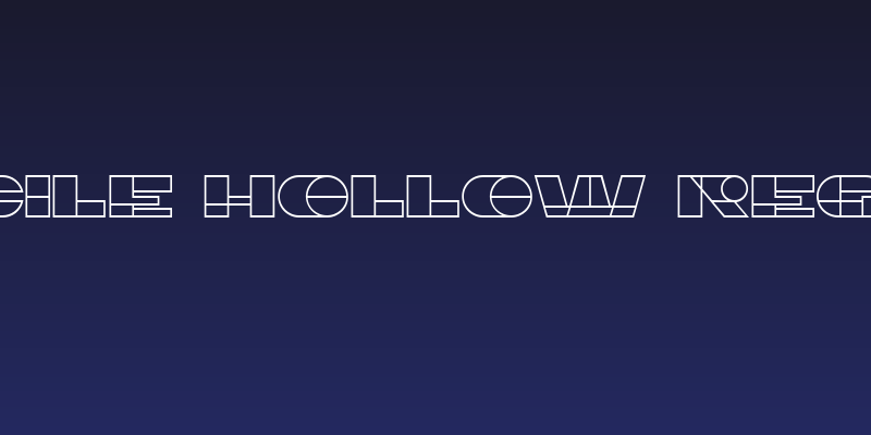 Imbecile Hollow Regular Social Header