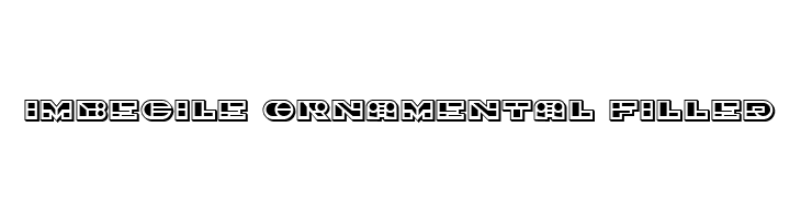 Imbecile Ornamental Filled  Descarca Fonturi Gratis