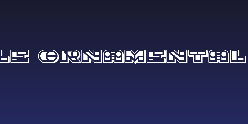 Imbecile Ornamental Filled Social Header